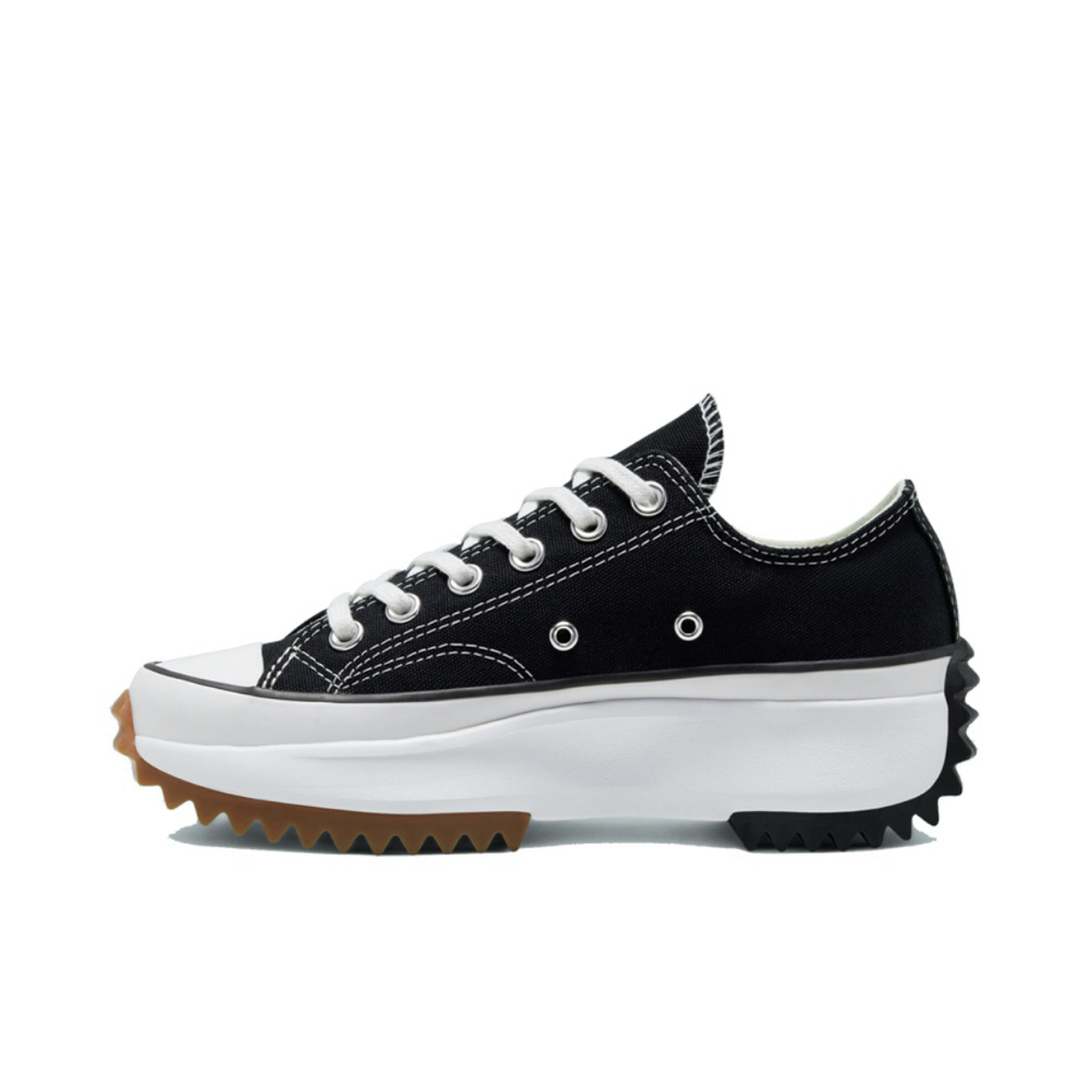Converse run star hike low 平民 低筒 黑 帆布鞋 168816C