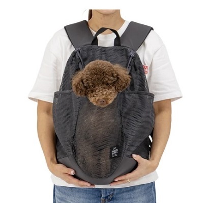 日本Mandarin Brothers WINSTON MESH HUG BAG - 黑色