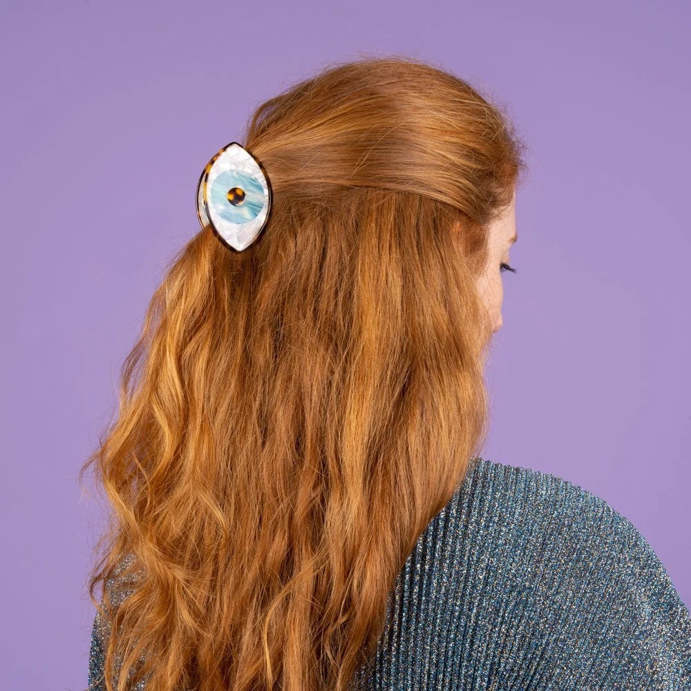 EYE HAIR CLAW - BLUE｜Coucou Suzette