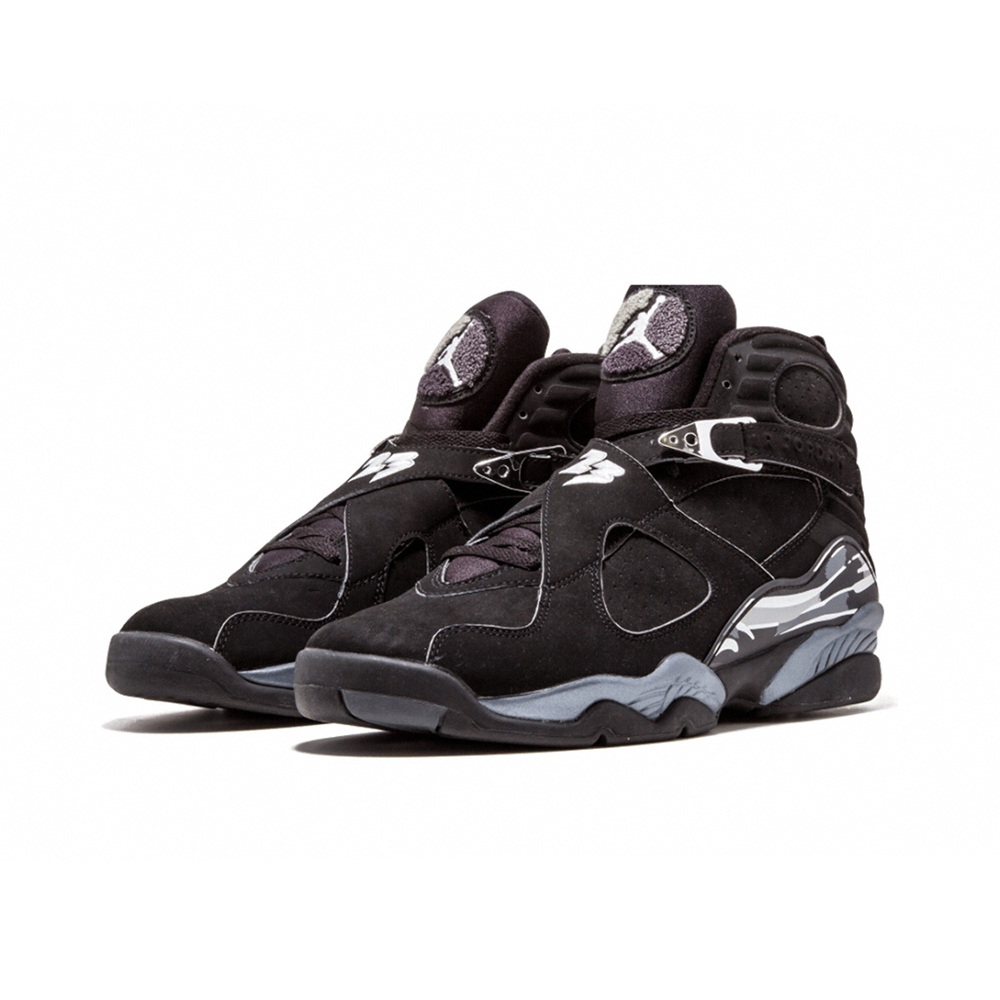 Nike Air Jordan 8 Retro Chrome 黑銀 GS 305368-003