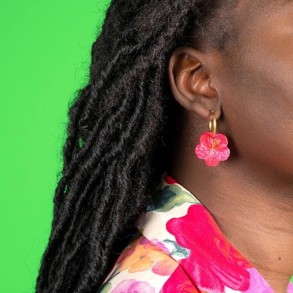 HIBISCUS EARRINGS｜Coucou Suzette