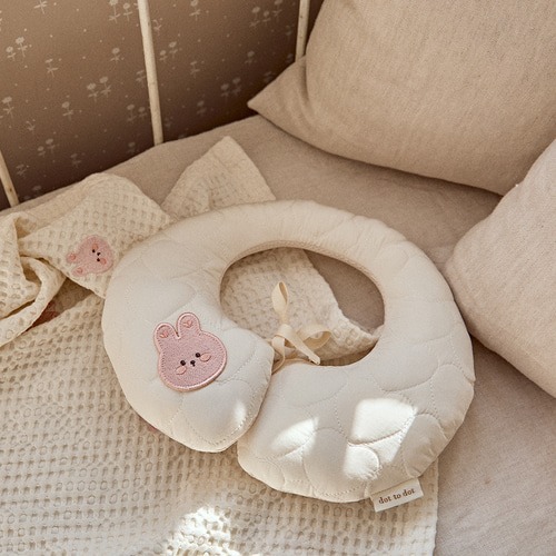 NEW✨滿滿愛心絎縫系列-嬰兒車墊/頸枕