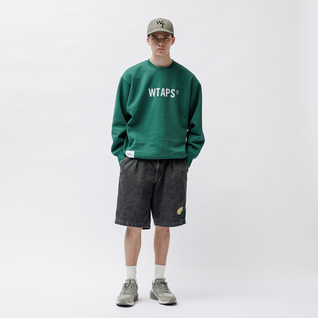 WTAPS 241ATDT-CSM01 SIGN / SWEATER / COTTON. TSSC