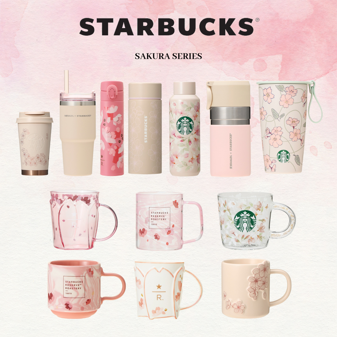 #現貨供應 日本 星巴克 STARBUCKS 櫻花系列 玻璃 馬克杯 隨行杯