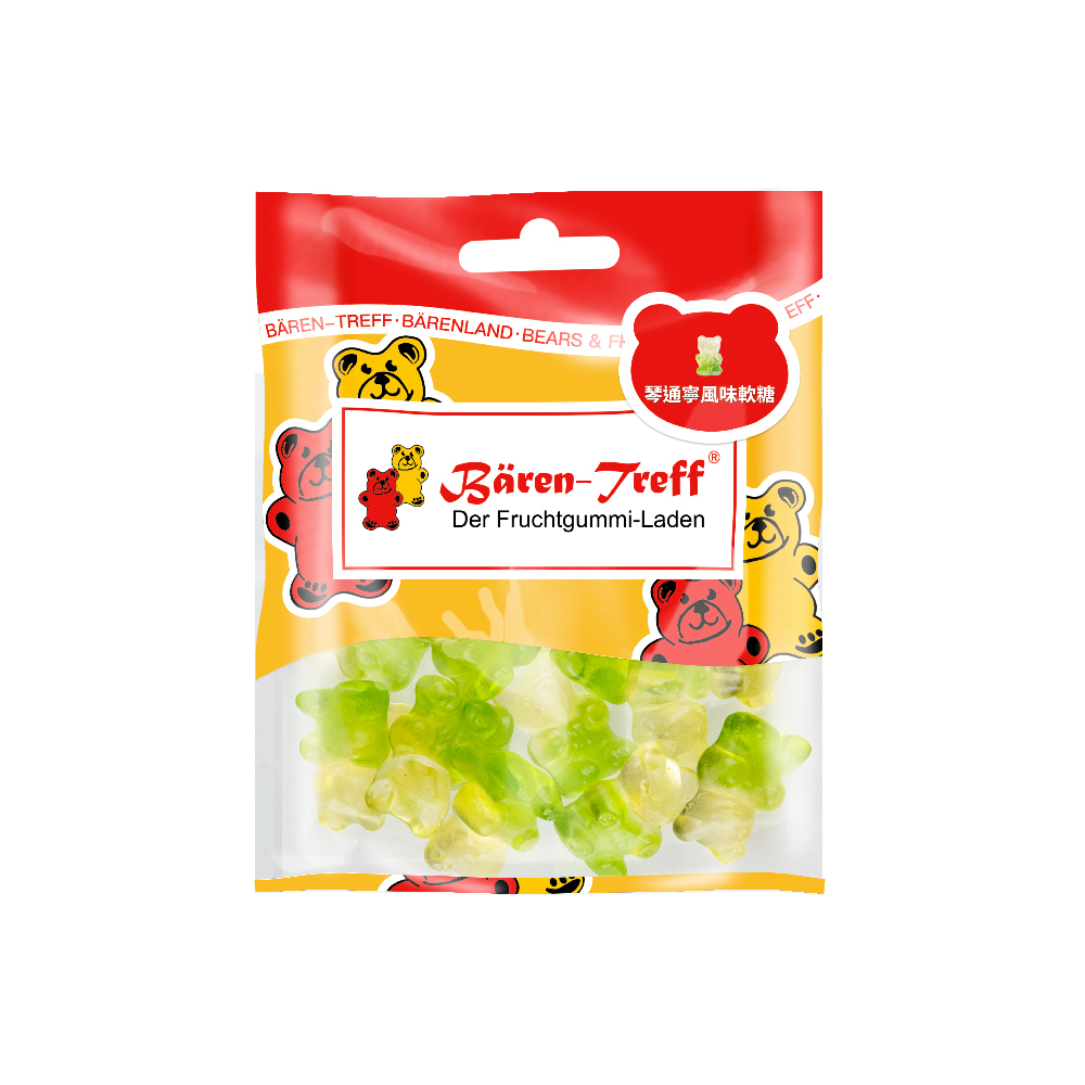 [Baren-Treff 德國派對熊]特調琴酒風味軟糖50g