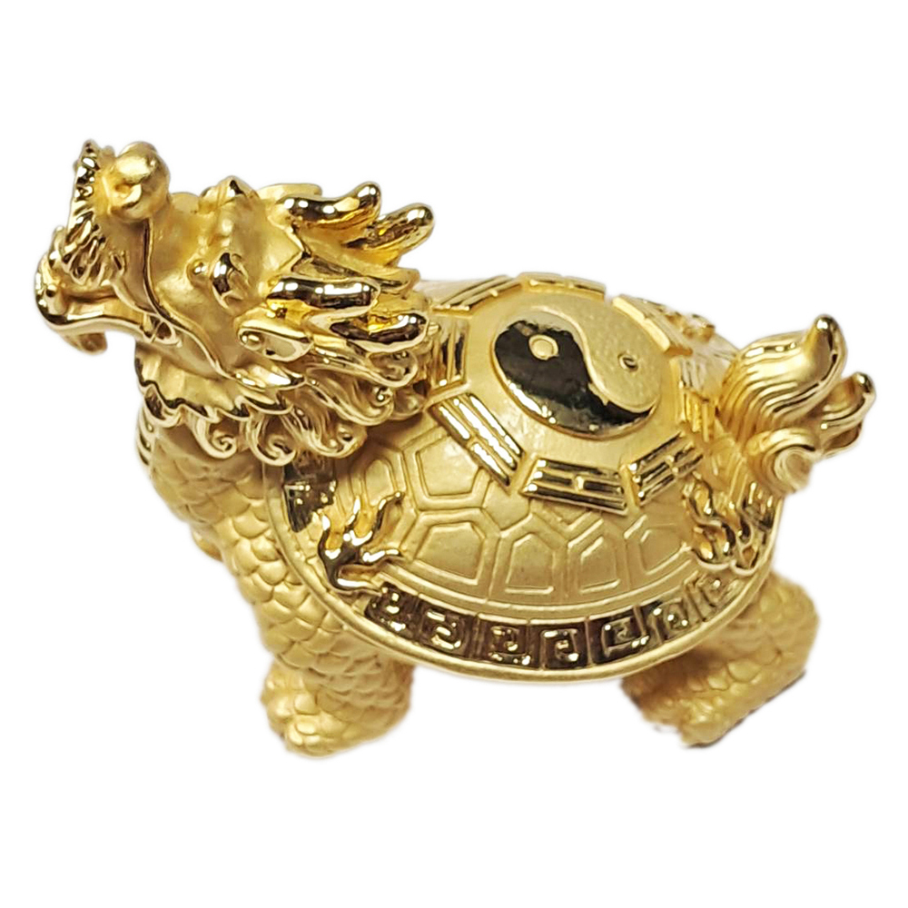 金龍龜+高級壓克力座 招財開運品【十方】150796