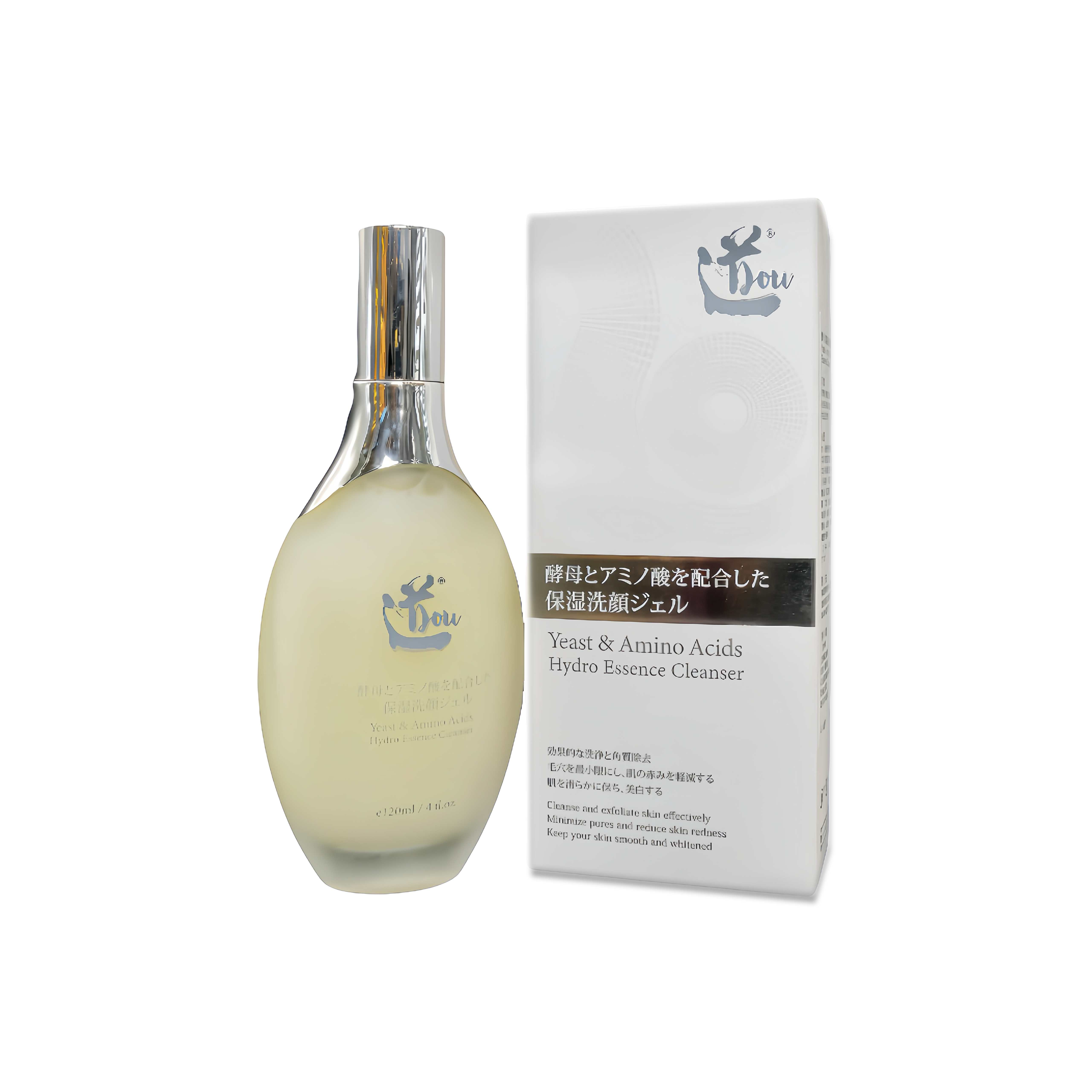 【道DOU】酵母及氨基酸保濕潔面小金露(120ml)