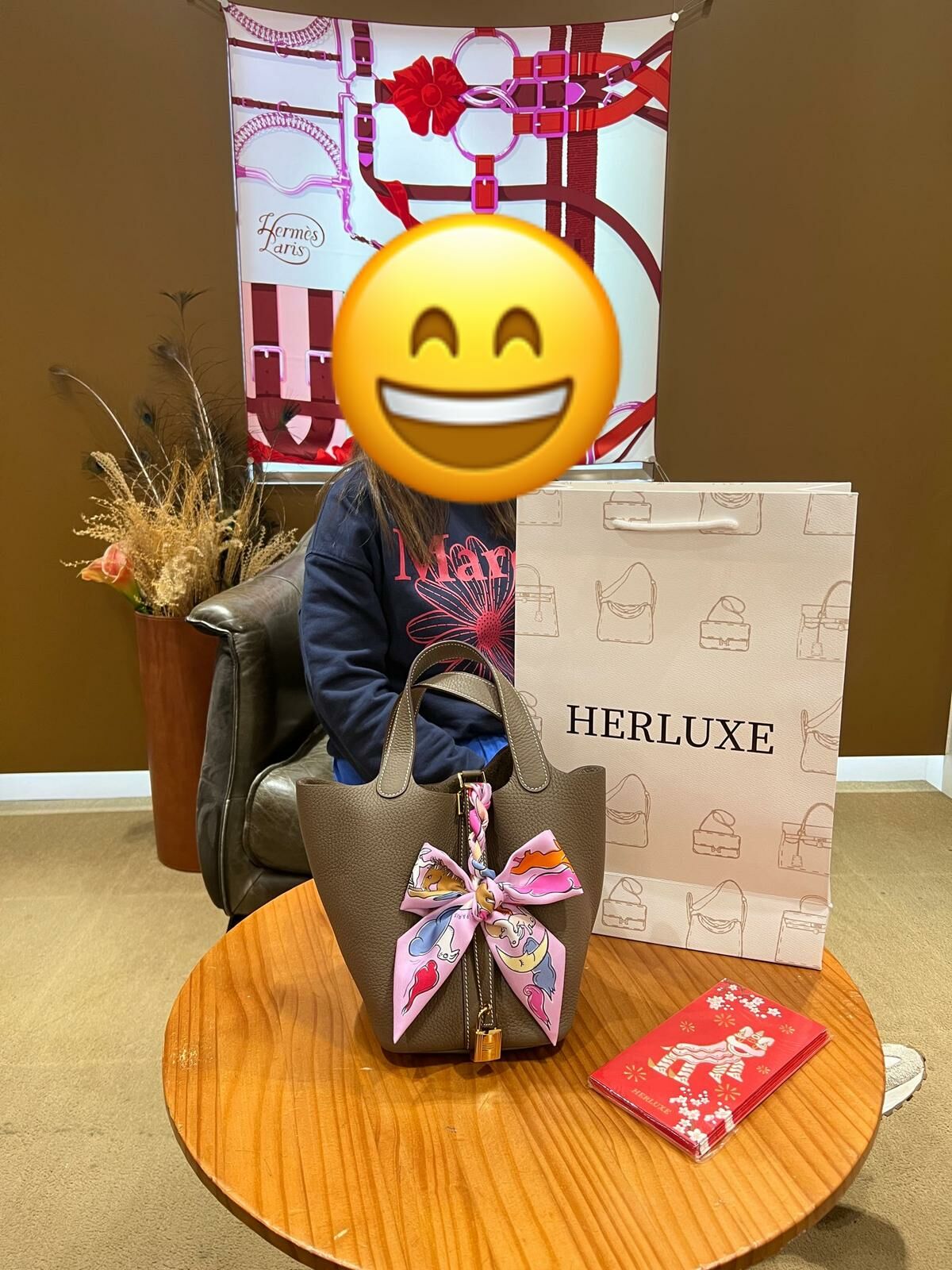 【 感謝支持 】熟客靚靚來買Twilly🎀 一眼睇中呢條😍 非常開心買單帶走❤️ 多謝你嘅支持🫶