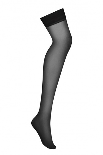 Obsessive - S800 Stockings - Black - S/M/L/XL