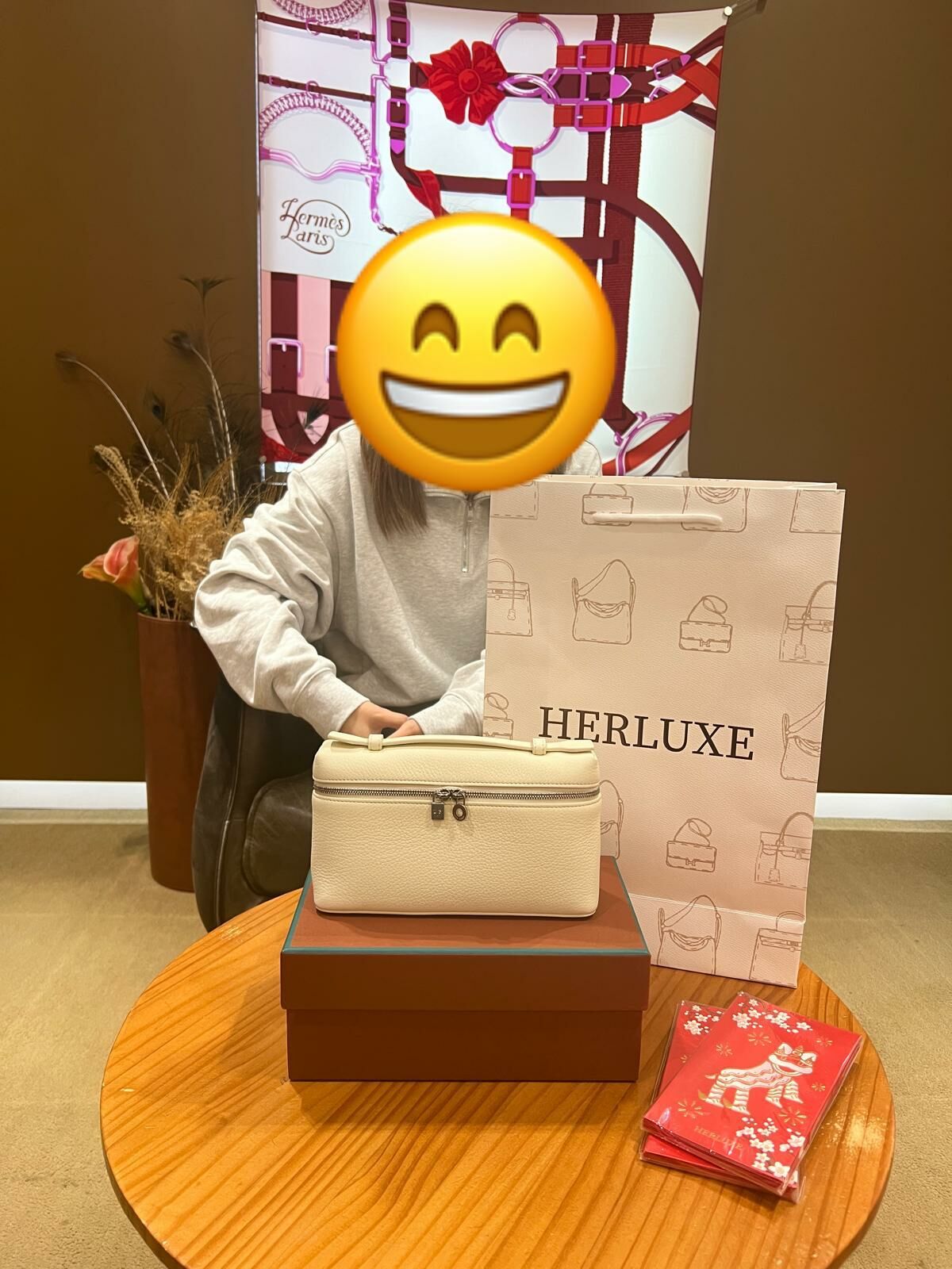 【 感謝支持 】爽快靚靚來pick up L19奶昔白🥳 非常鐘意呢個色😍 開心買單抱走🎉 靚靚之前仲幫襯過我哋買嘢❤️ 多謝你嘅支持與信任🫶💪