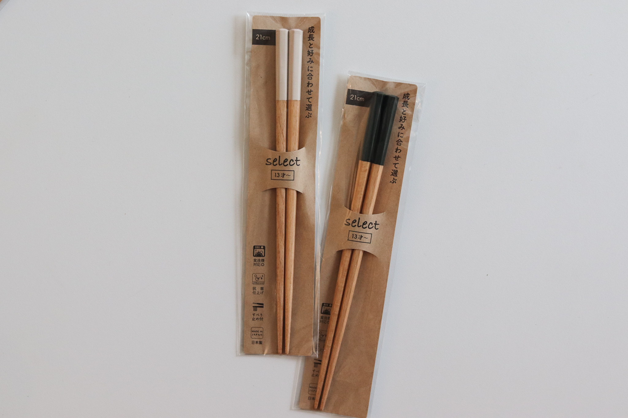 日本 天然木 兒童專用 筷子 21cm (13歲以上)