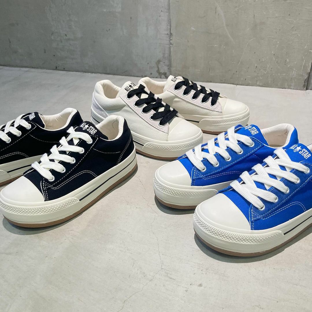 🇯🇵 CONVERSE ALL STAR BOARDERSTAR OX 麵包鞋 胖胖鞋 焦糖底 厚底 增高 / 預購