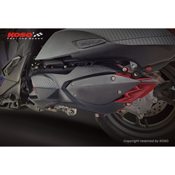 【KOSO】 輕量導風傳動外蓋 六代戰/FORCE2.0/NMAX YAMAHA