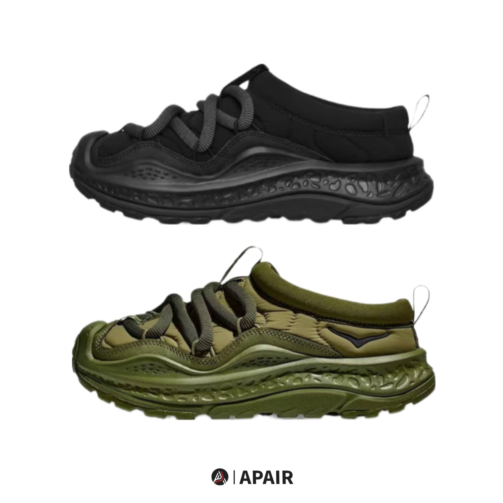 【APAIR】預購 Hoka one one ora primo 戶外 恢復鞋 黑 綠 兩色 1141570-FFR 1141570-BBLC