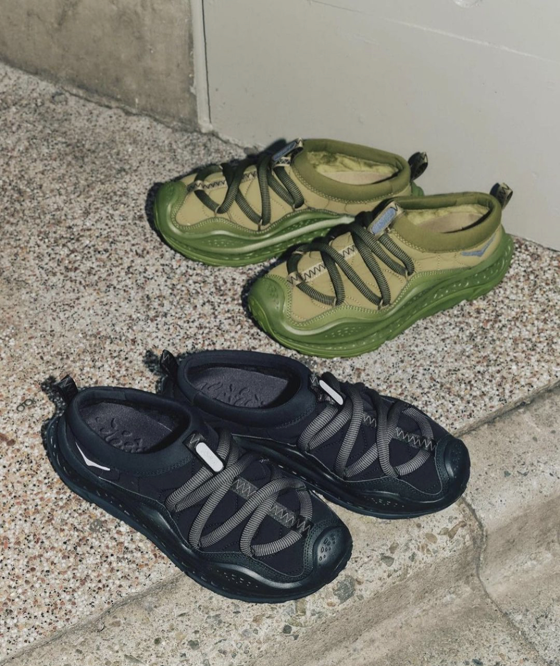 【APAIR】預購 Hoka one one ora primo 戶外 恢復鞋 黑 綠 兩色 1141570-FFR 1141570-BBLC