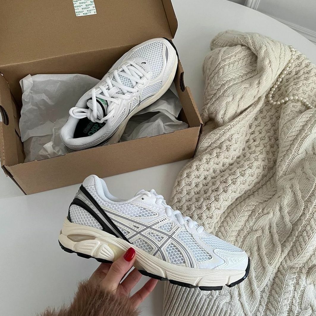 ASICS GEL-2160 奶油白黑 灰 銀 螢光綠 男女鞋 奶油底 / 預購