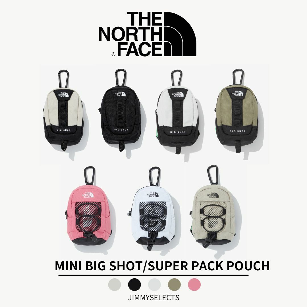 THE NORTH FACE 白標 Big Shot 零錢包 迷你包 POUCH 吊飾 NN2PQ12