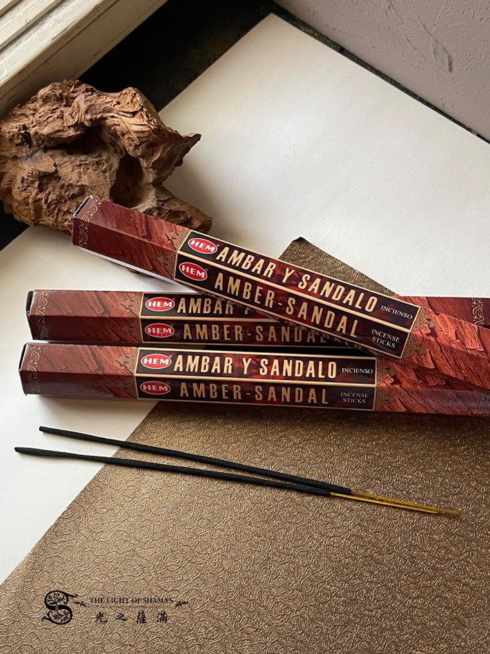 HEM琥珀檀香線香-光之薩滿