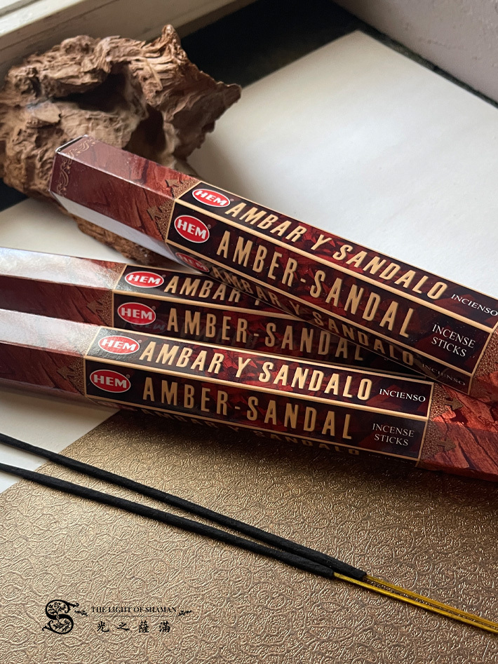 HEM琥珀檀香線香-光之薩滿