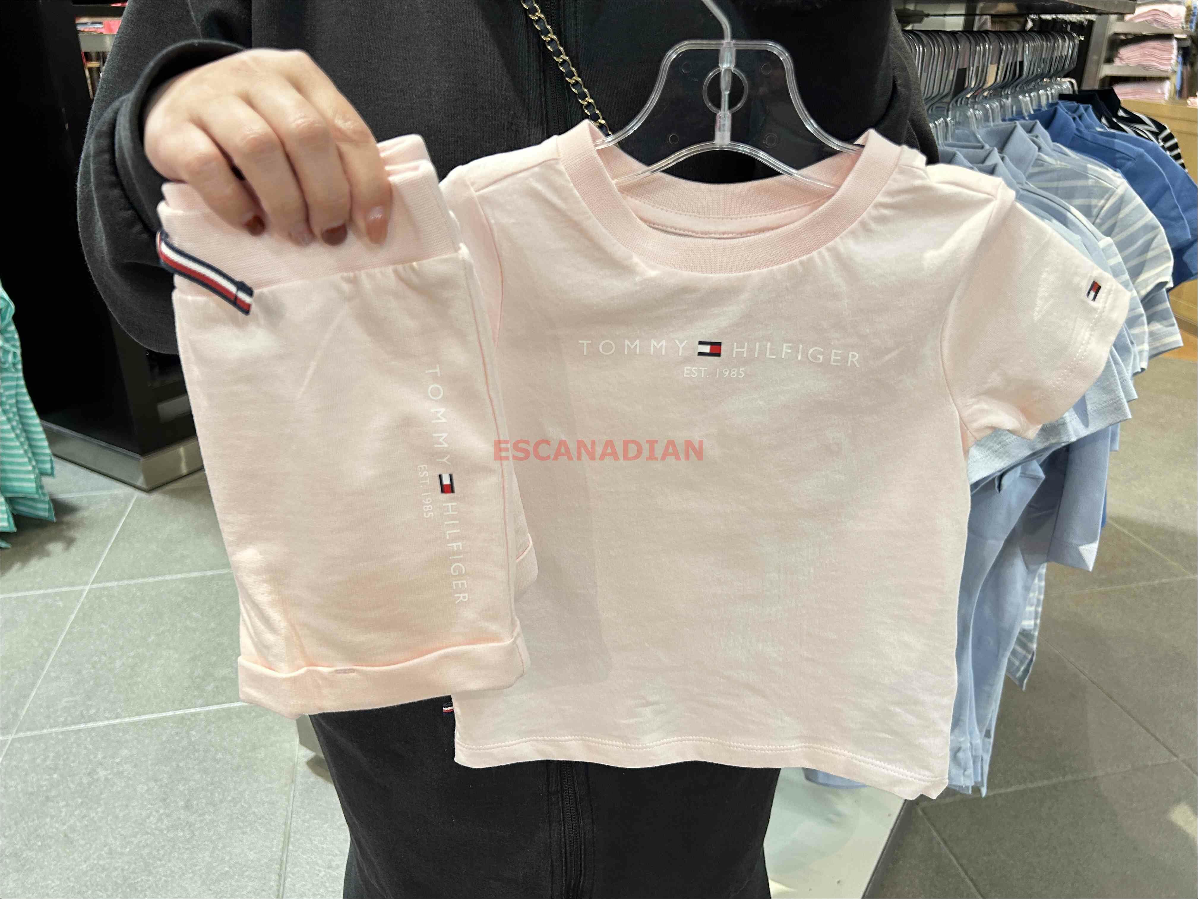 TOMMY 小女童/BABY 經典 套裝組 (兩件一組)