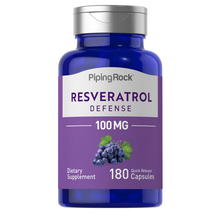 【Piping Rock】Resveratrol 白藜蘆醇 100mg 180顆