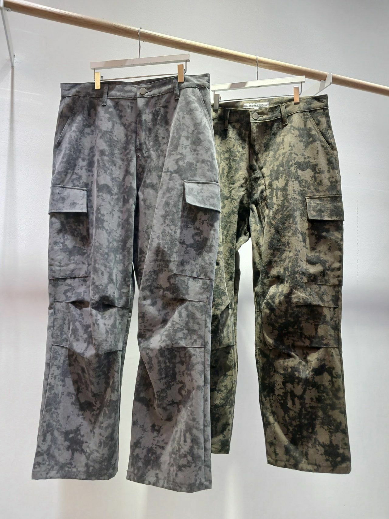 迷彩工裝鬆身褲 Crunky_youth-028P