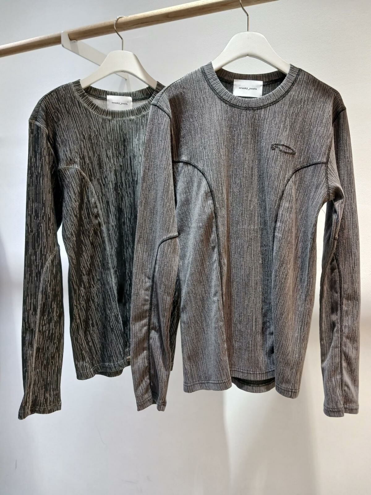 條紋長袖衫 Cunky_youth-031T