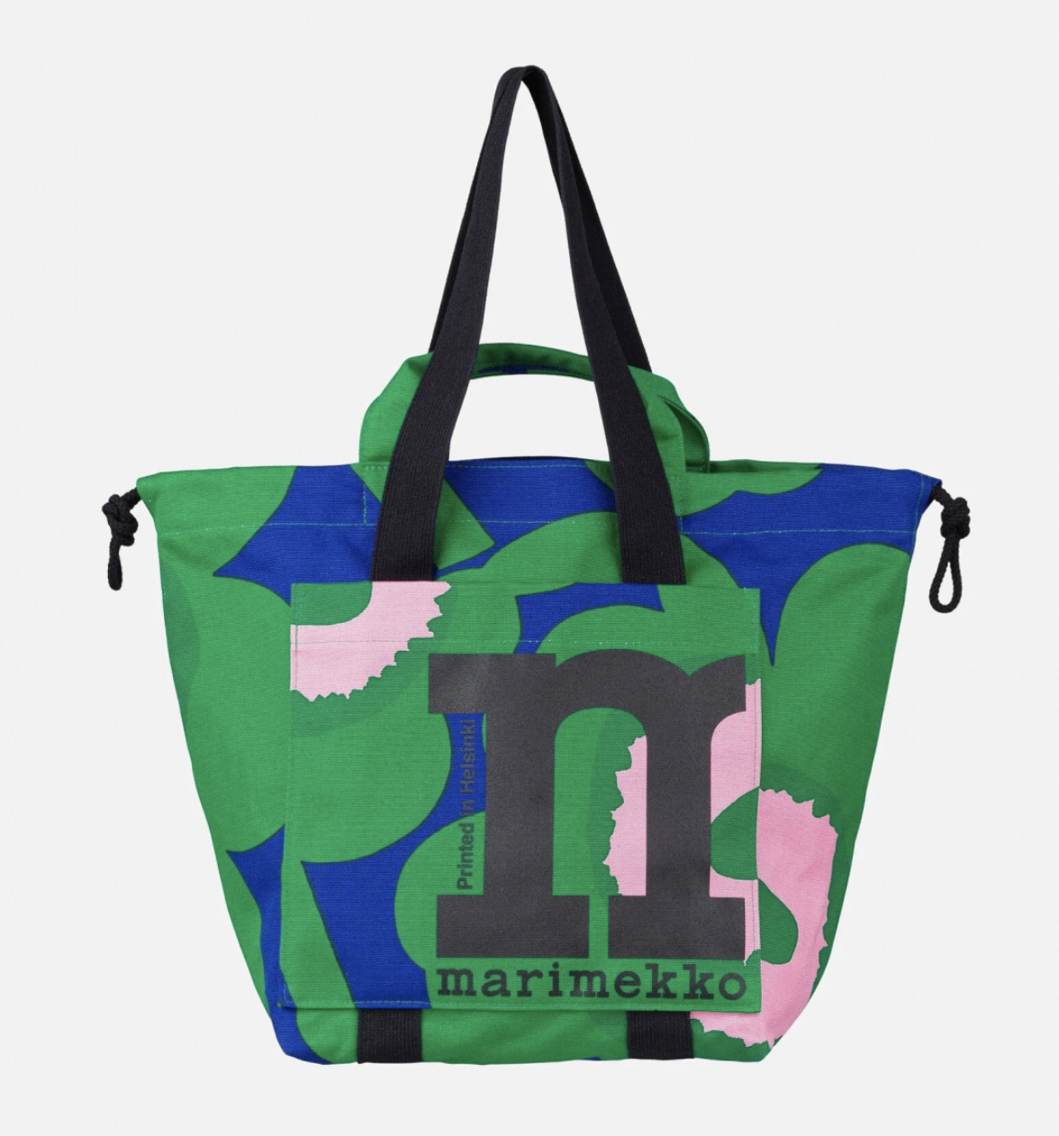 代購現貨 | Marimekko supersize 2 way tote |Green x Blue x Pink| MONO CITY TOTE UNIKKO BAG
