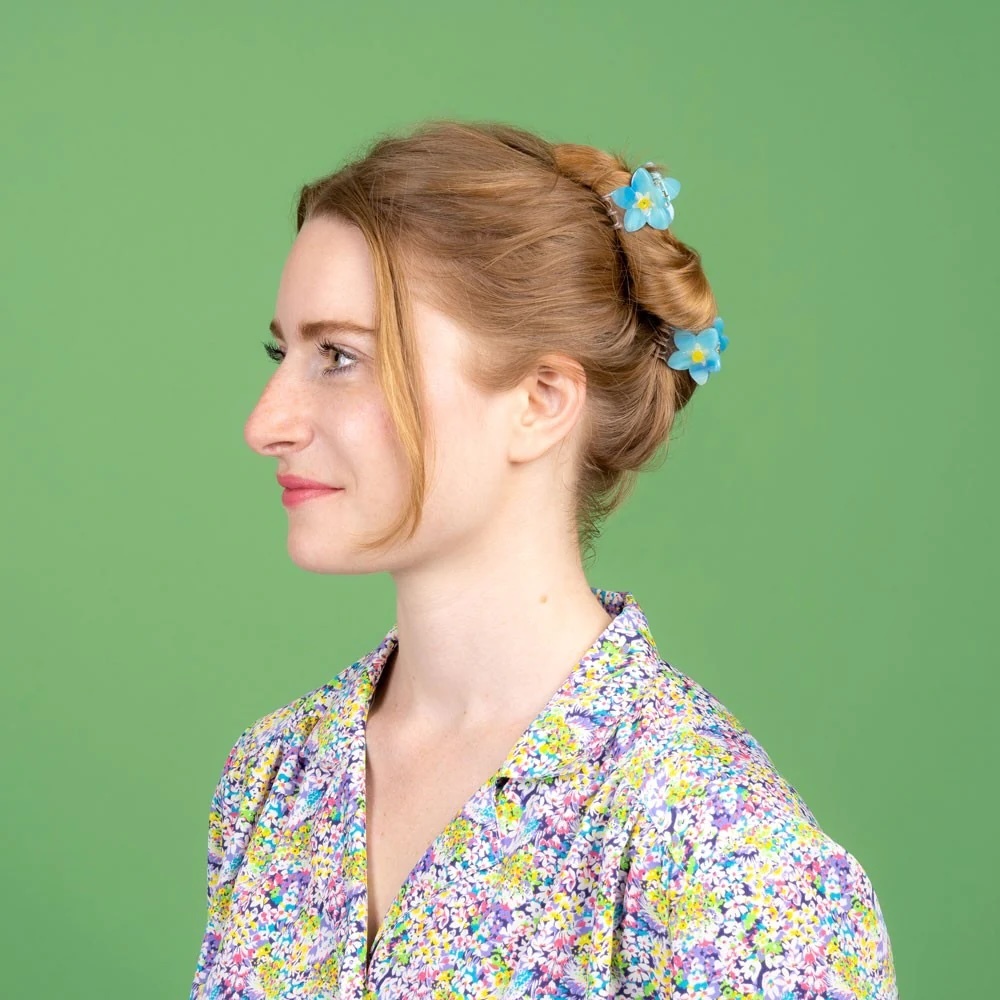 FORGET ME NOT MINI HAIR CLAW｜Coucou Suzette