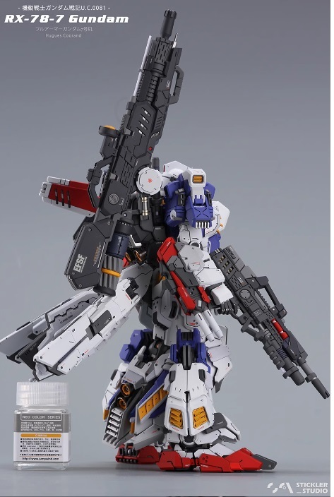 Unpainted and Unassembled Stickler Studio 1/100 Gundam