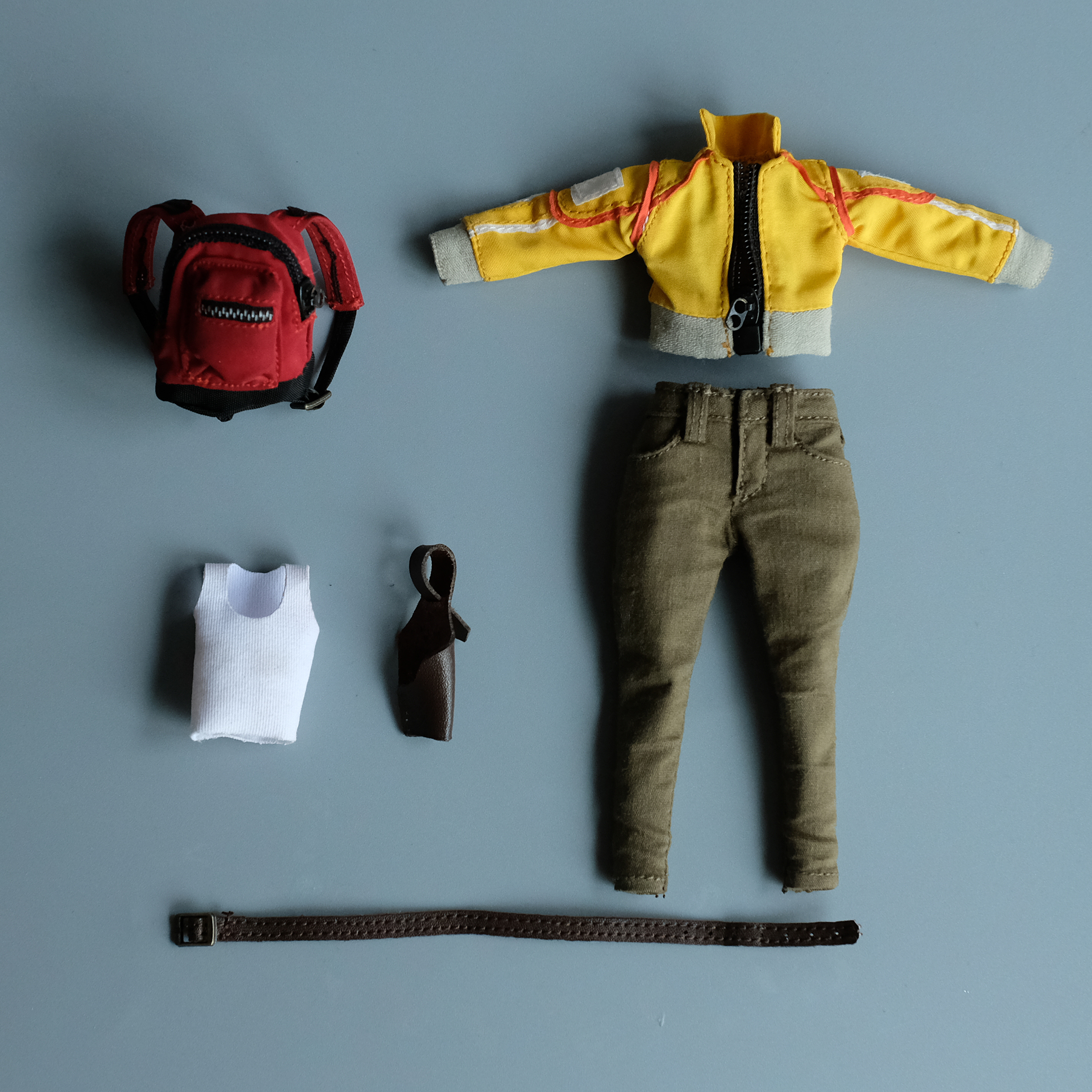 KAI LAB 1/12 Metal Slug Cloth Set Yellow Ver. (For Tunshi Female Figure Body)