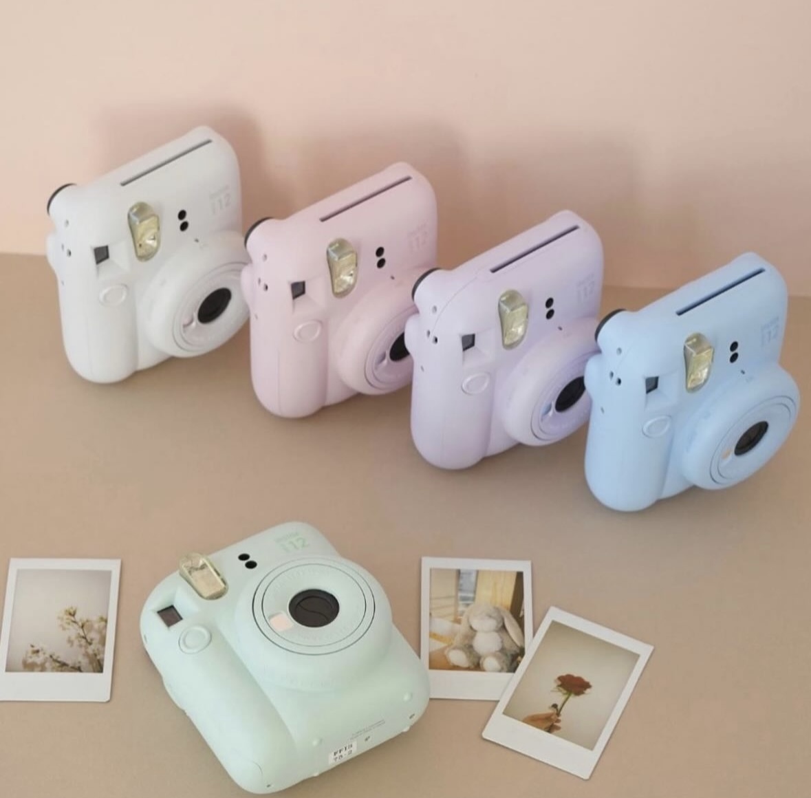 FUJIFILM 富士 instax mini 12 拍立得相機 薄荷綠 丁香紫 雲朵白 天空藍 櫻花粉/預購