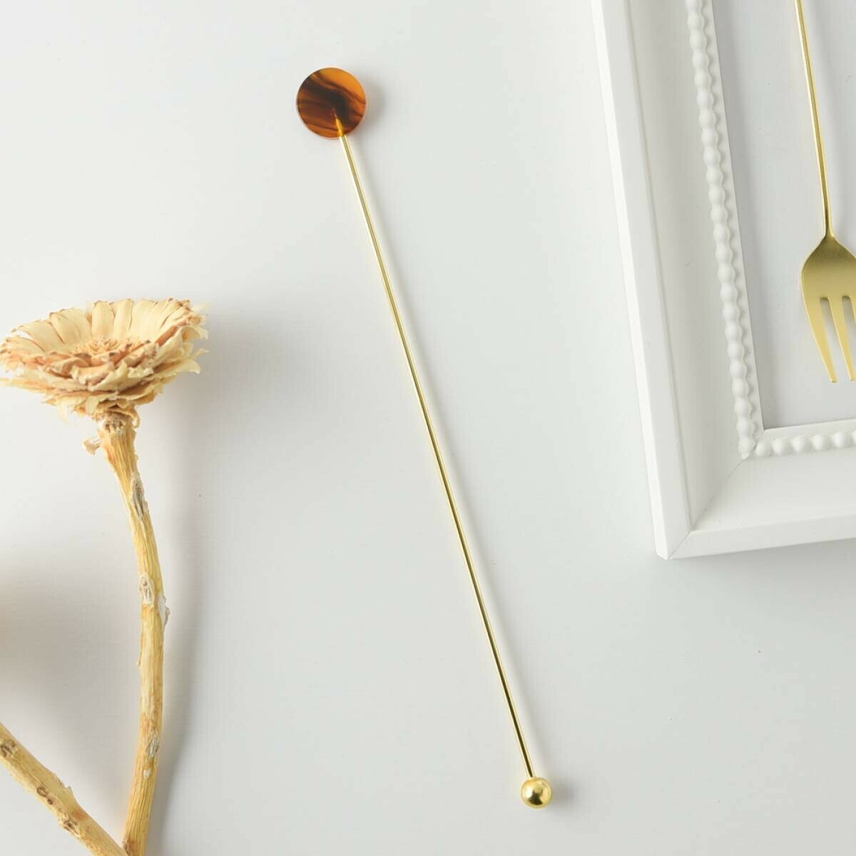 琥珀大理石 攪拌棒｜日本 燕三條