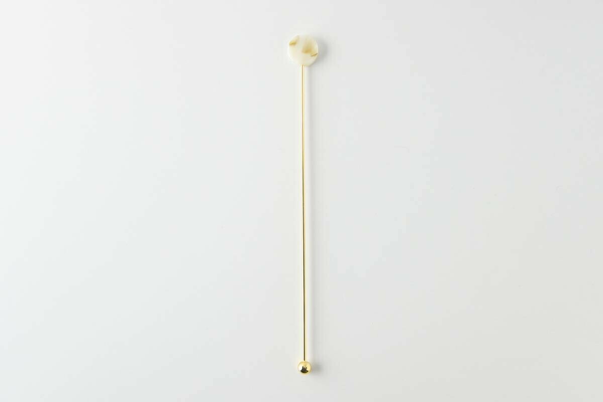 白色大理石 攪拌棒｜日本 燕三條