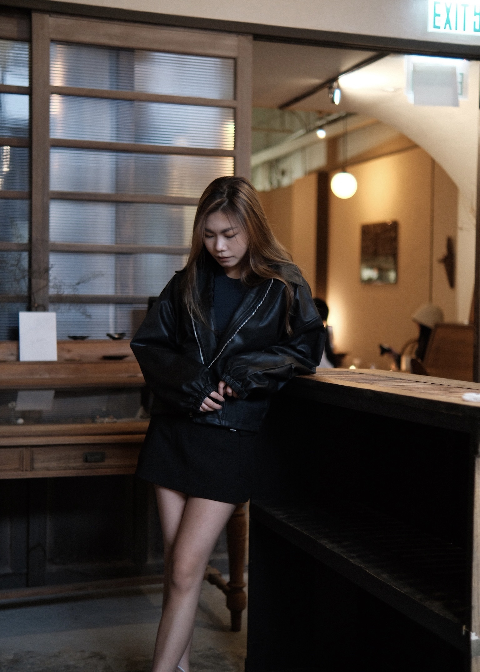 Oversized 型格細節滿滿皮褸