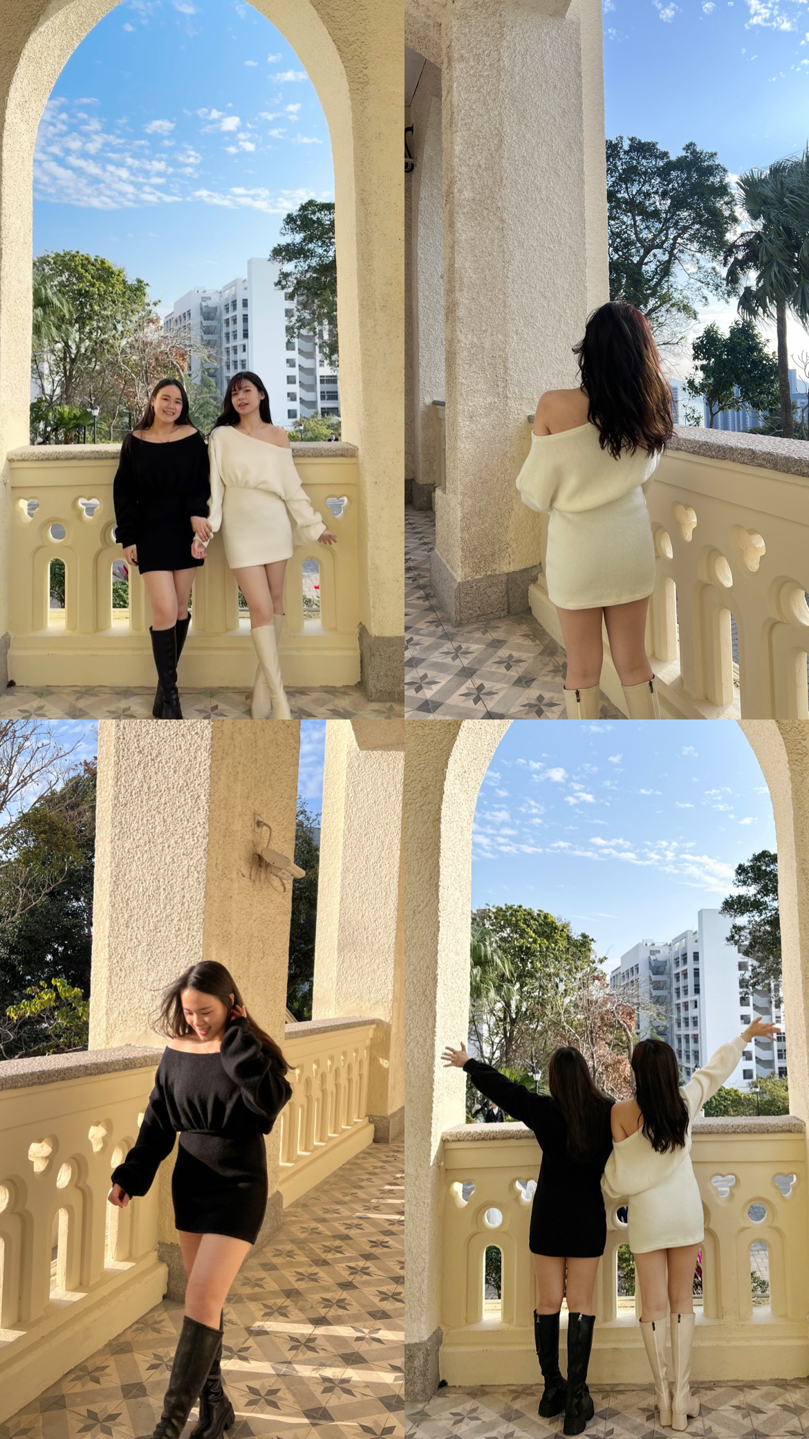 2ways! 男友流口水包臀連身裙