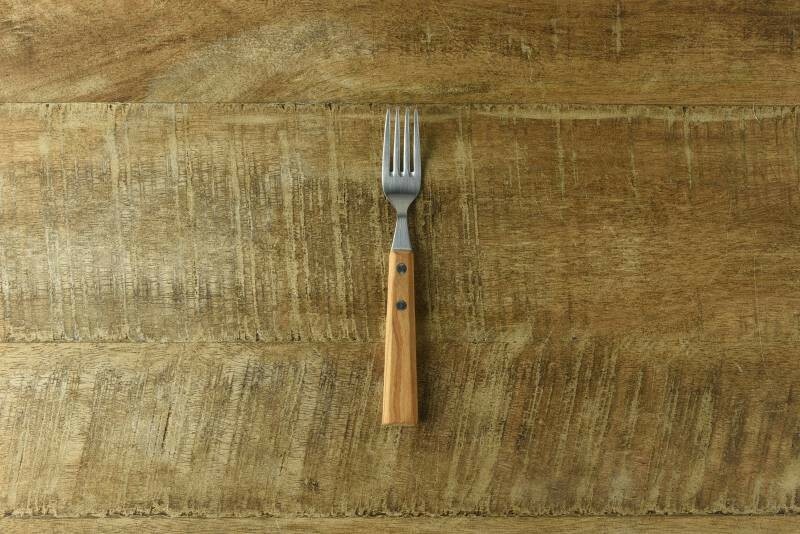 16cm 小叉子 Cutlery 天然木餐具｜日本燕三條