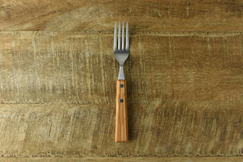 20cm 餐叉 Cutlery 天然木餐具｜日本燕三條