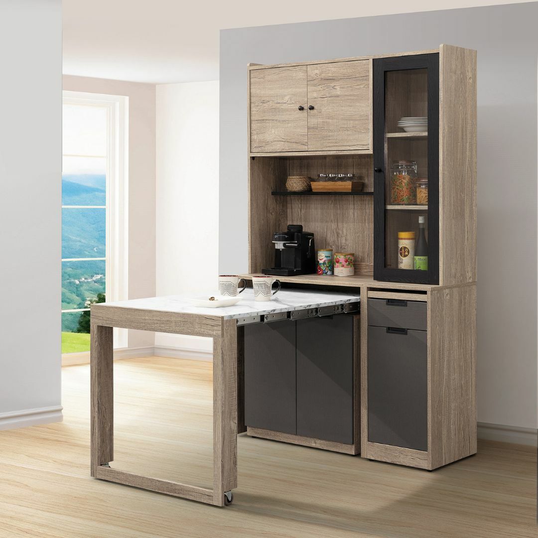 雨果︱4尺多功能收納櫃組