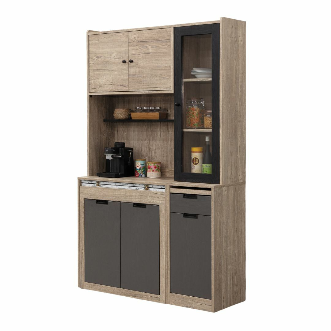 雨果︱4尺多功能收納櫃組