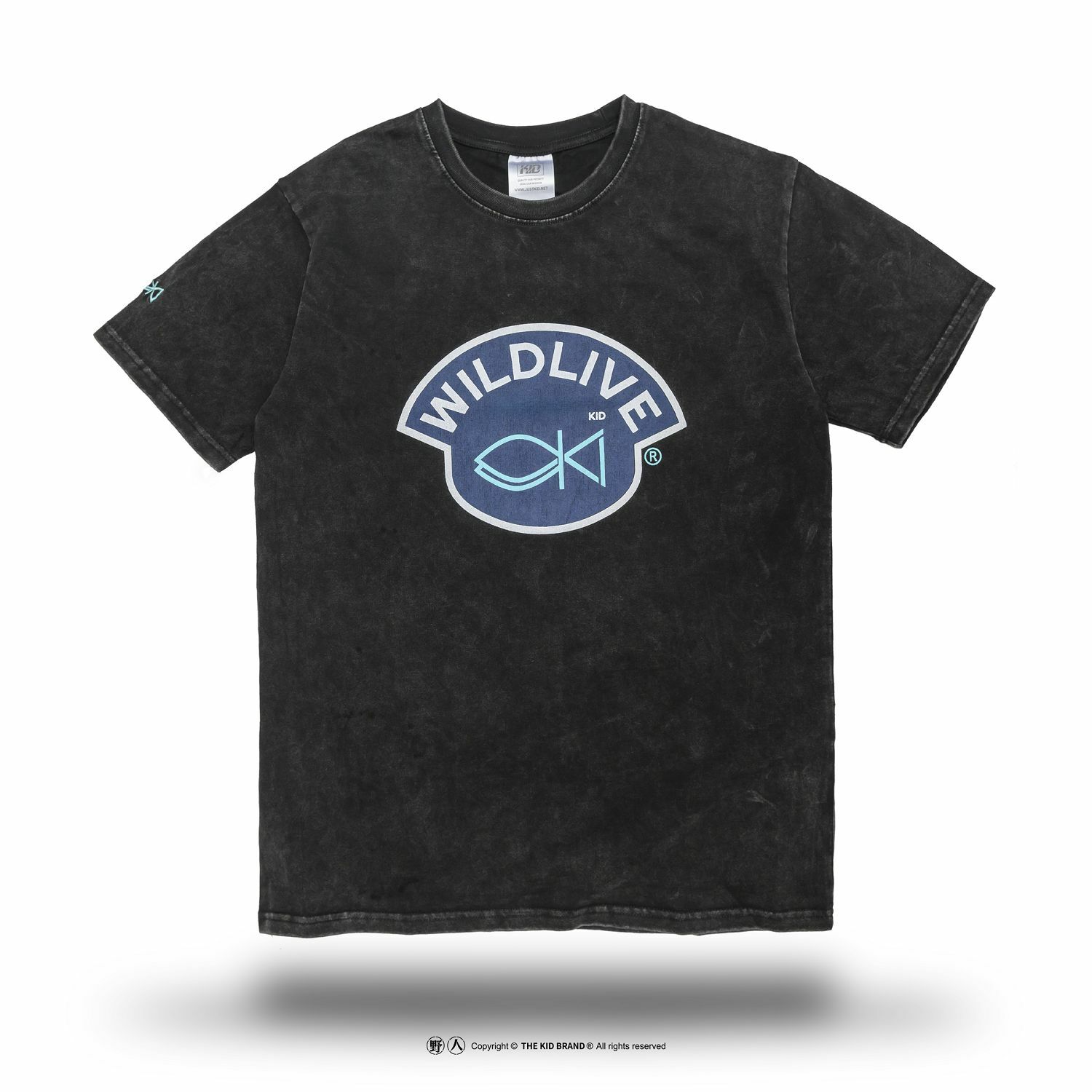 KID ® 水洗無限魚短T