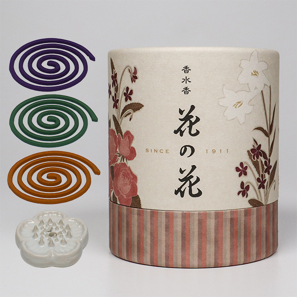 【日本】香水香花之花 香線圈 盤香