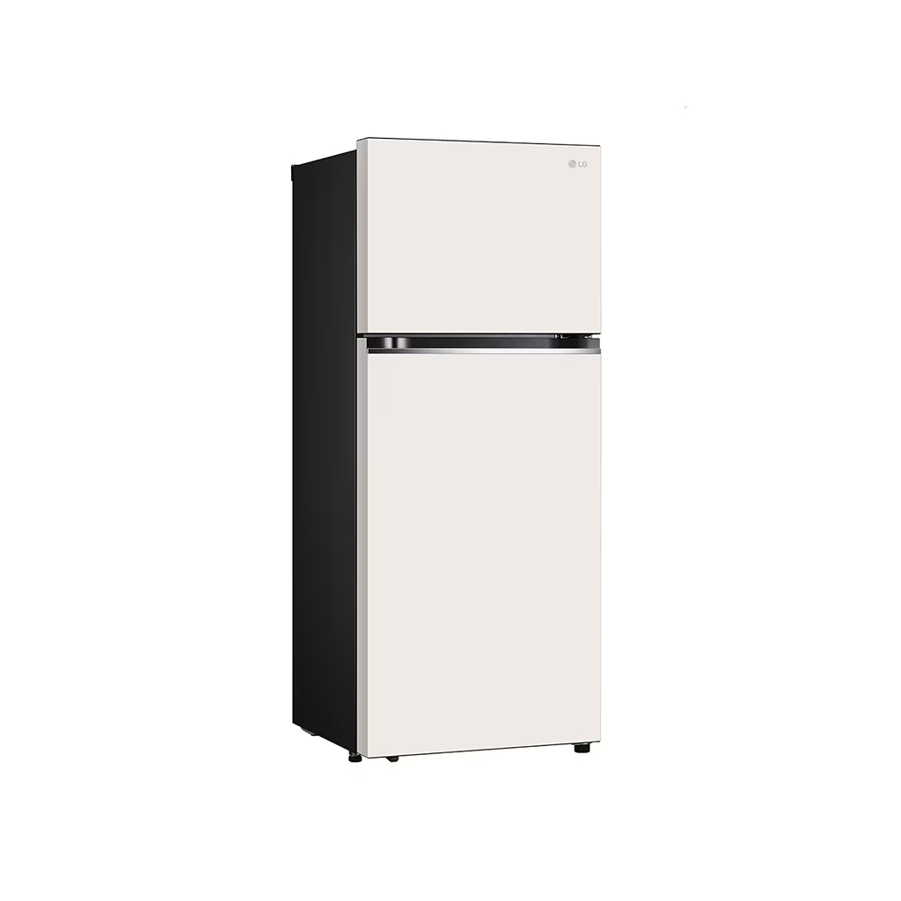 LG | 智慧變頻雙門冰箱 香草白 / 375L(冷藏285/冷凍90) GN-L372BEN