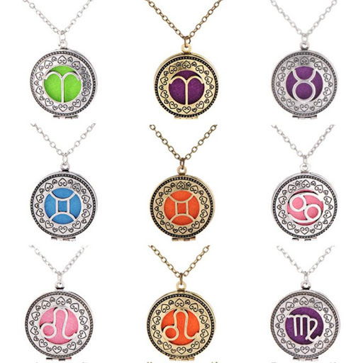 香氛精油項鍊(星座系列)