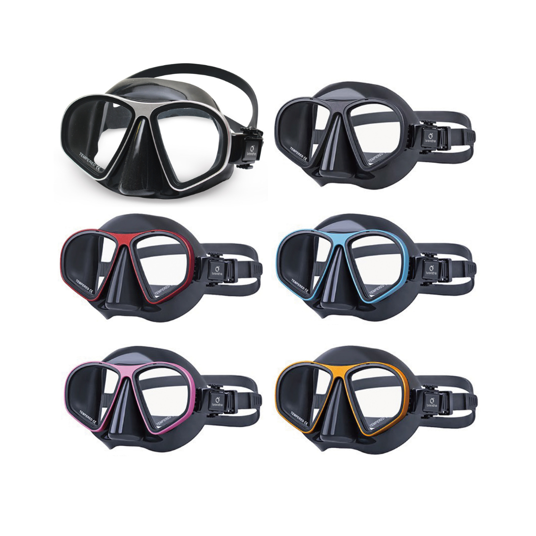 水呼吸Breathe 鋁合金低容積面鏡 11-G