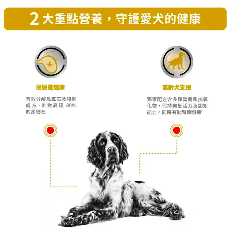 Royal Canin  - 處方食品老犬7+泌尿道乾糧 (1.5公斤)