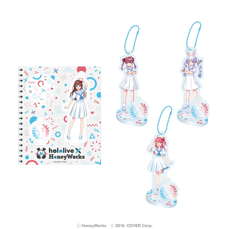 「最後1團」「官方代購」Hololive Expo 2024 X HoneyWorks丘高校 GOODS #1 立牌