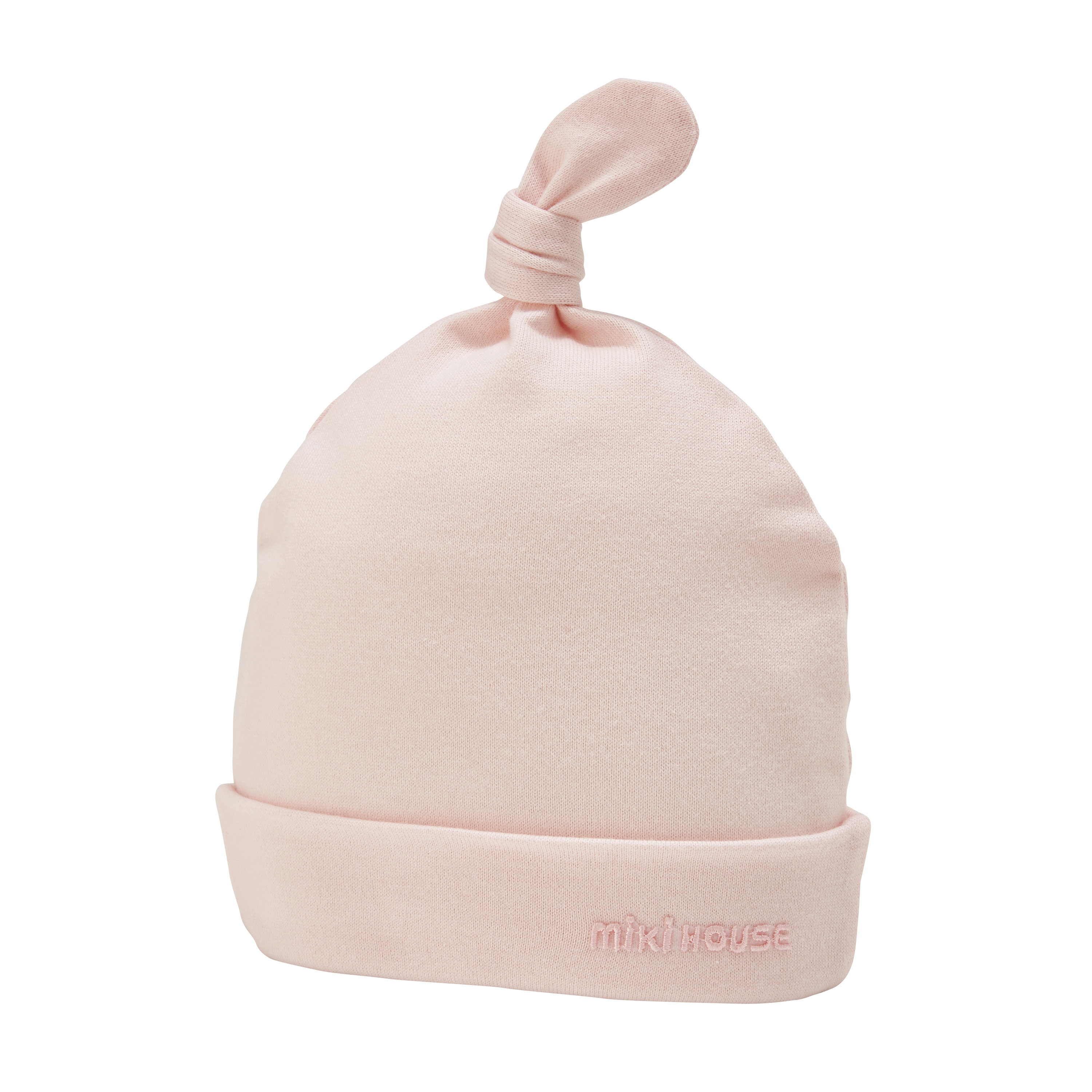 純棉嬰兒帽-粉