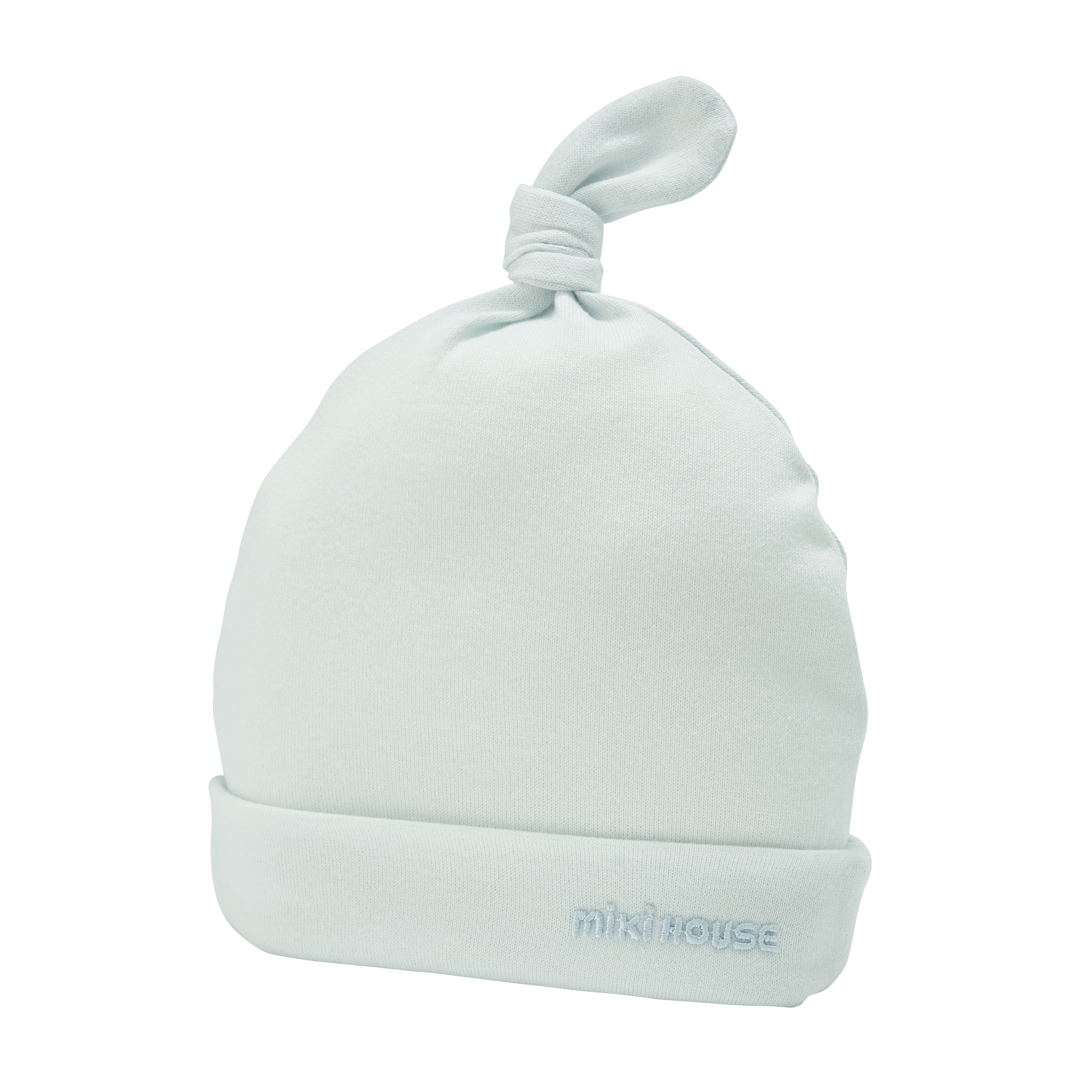 純棉嬰兒帽-天藍