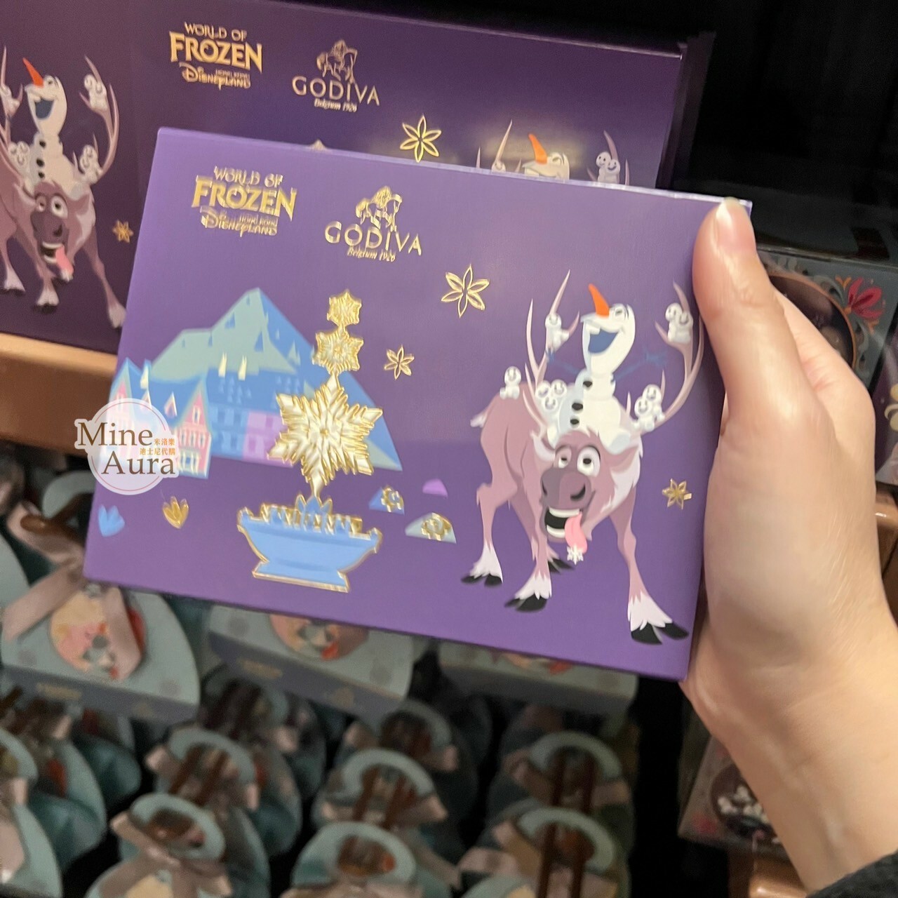 World of Frozen 限定 x GODIVA 聯名 松露巧克力 冰雪奇緣 Frozen -香港迪士尼樂園
